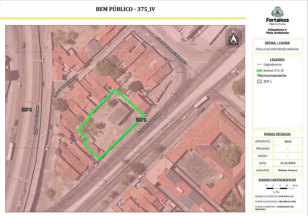 Foto 2 de 3: Comercial em leilão em Fortaleza - CE — LOTE 2: Direitos - Alienação da posse do Prédio com 246,00 m² FORTALEZA CE