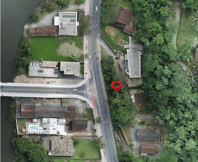 Terreno em leilão em Joinville - SC — LOTE 9: Terreno com 1.214,37 m² - Boa Vista (Centro) JOINVILLE SC