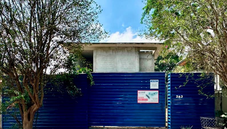 Casa em leilão em São Paulo - SP — LOTE 8: Casa com 535,00 m² - Boaçava (Pinheiros)