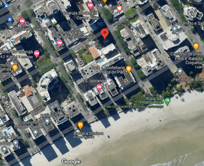 Foto 4 de 7: Terreno em leilão em Guarujá - SP — LOTE 2: Vaga de garagem com 12,00m² - Centro GUARUJÁ SP