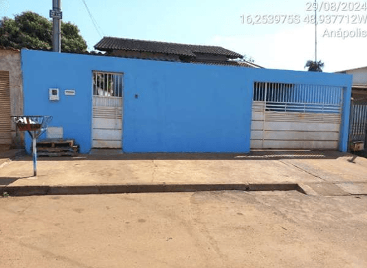 Casa em leilão em Anápolis - GO, bairro Santos Dumont — LOTE 7: Casa com 84,26 m² - Santos Dumont ANÁPOLIS GO