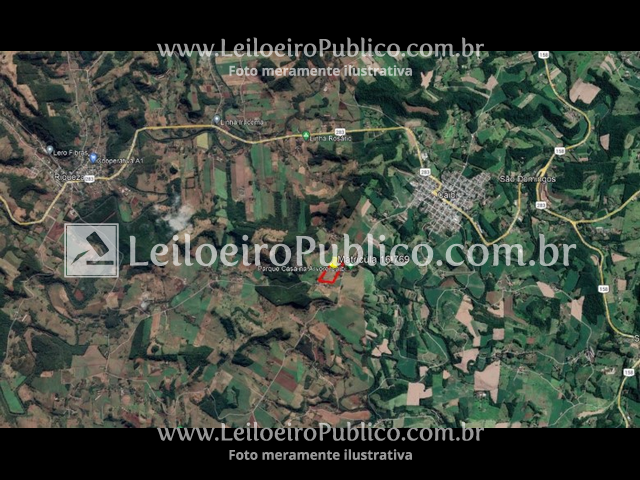 Foto 9 de 10: Terreno em leilão em Caibi - SC — CAIBI (SC): IMÓVEL 108.000,00 m²