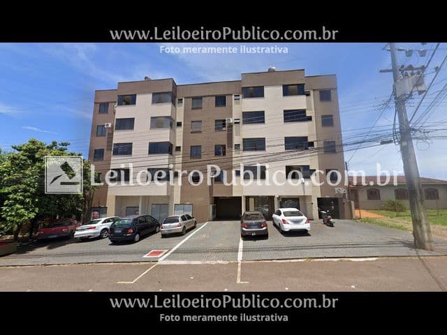 Apartamento em leilão em Cascavel - PR — CASCAVEL (PR): APARTAMENTO 61,63 m²