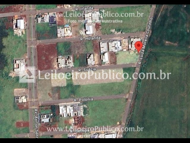 Terreno em leilão em Maracaju - MS — MARACAJU (MS): IMÓVEL URBANO 432,25 M²