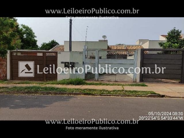 Casa em leilão em Campo Grande - MS — CAMPO GRANDE (MS): CASA, 60,94M2
