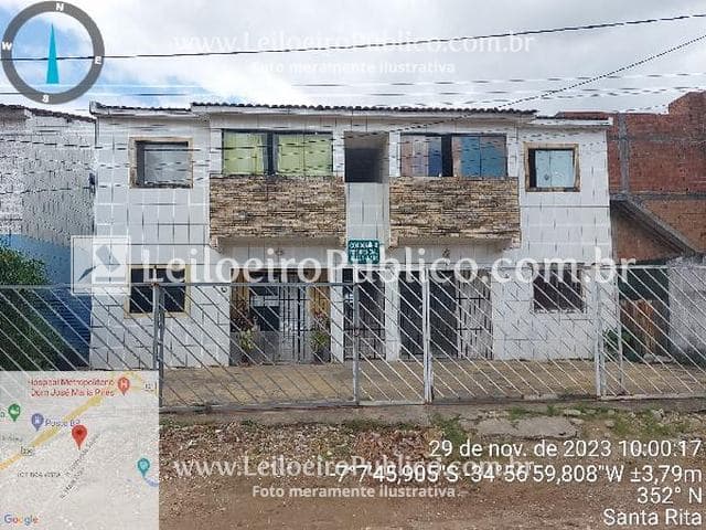 Apartamento em leilão em Santa Rita - PB — SANTA RITA (PB): APTO, 47,9M2
