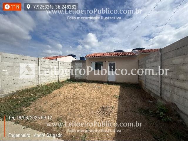 Casa em leilão em Santa Cruz Do Capibaribe - PE — SANTA CRUZ DO CAPIBARIBE (PE): CASA, 65,42M2