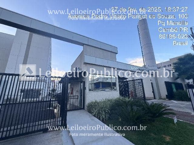 Apartamento em leilão em Cambé - PR — CAMBÉ (PR): APTO, 56,44M2