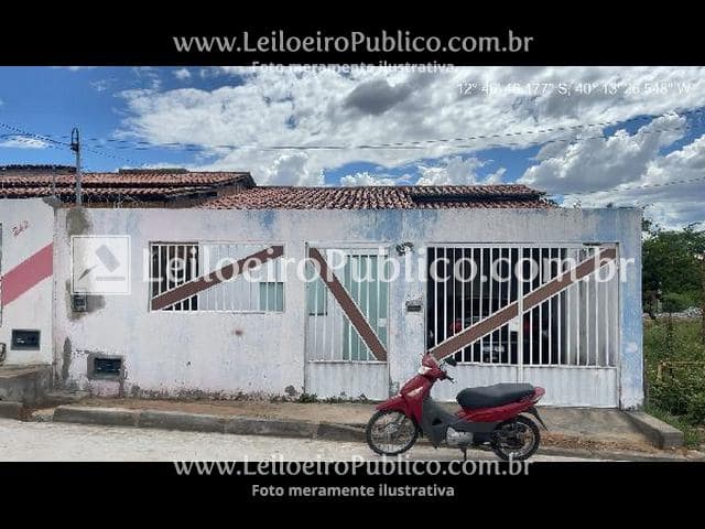 Casa em leilão em Iaçu - BA — IAÇU (BA): CASA, 84,56M2
