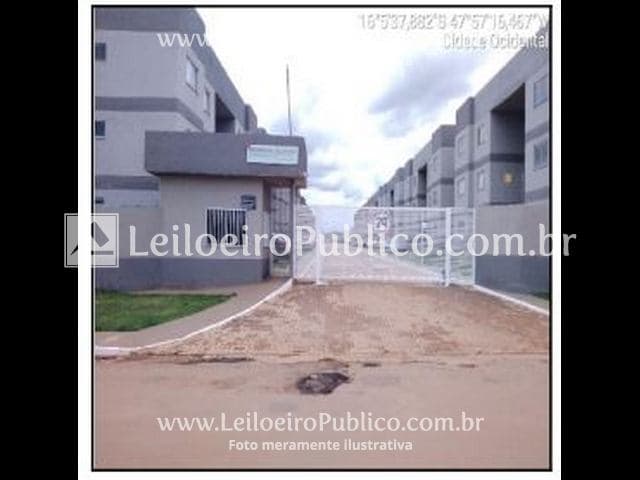 Apartamento em leilão em Cidade Ocidental - GO — CIDADE OCIDENTAL (GO): APTO, 43,04M2