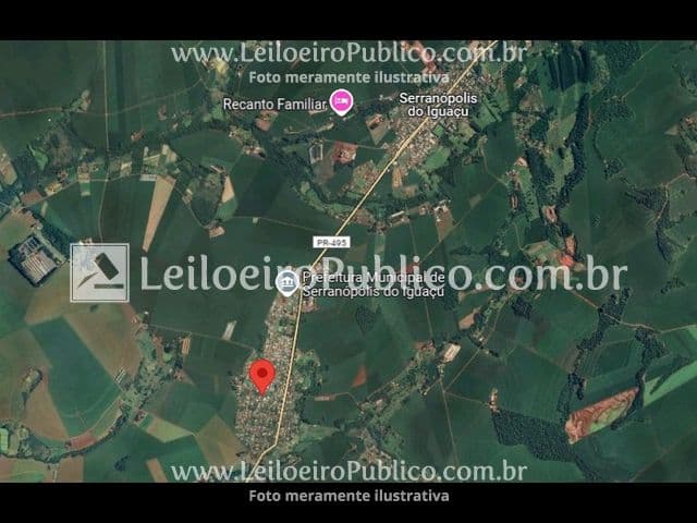 Foto 9 de 11: Terreno em leilão em Serranópolis Do Iguaçu - PR — SERRANÓPOLIS DO IGUAÇU (PR): IMÓVEL 625,00 m²