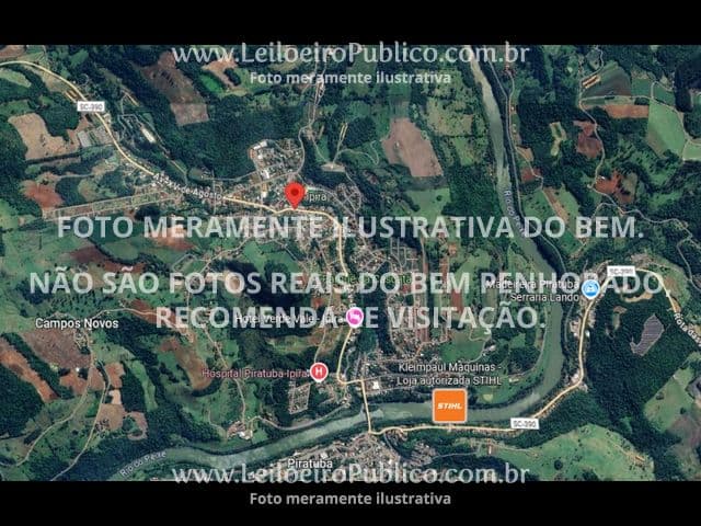 Foto 1 de 2: Terreno em leilão em Ipira - SC, bairro Filadélfia — IPIRA (SC): 25% DO IMÓVEL 832,00 m²