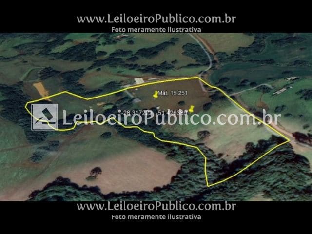 Foto 4 de 11: Area Rural em leilão em Capão Bonito Do Sul - RS — CAPÃO B. DO SUL (RS): TERRENO 6 HAS.5.000 M²