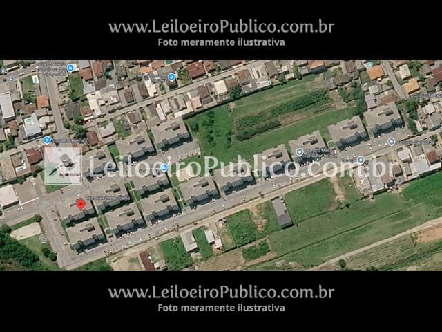 Foto 3 de 5: Apartamento em leilão em Palhoça - SC, bairro Guarda do Cubatão — PALHOÇA (SC): APARTAMENTO 53,57 m²