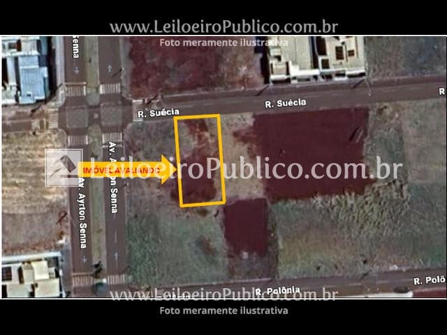 Foto 1 de 3: Terreno em leilão em Maracaju - MS, bairro Jardim Europa — MARACAJU (MS): TERRENO 375,00 m²