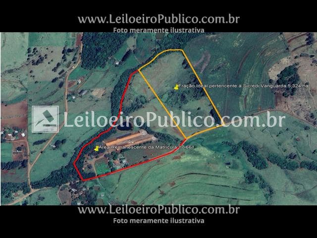 Foto 1 de 5: Area Rural em leilão em Ramilândia - PR — RAMILÂNDIA (PR): TERRENO 13,1810 há