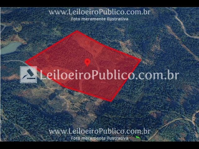 Foto 2 de 9: Terreno em leilão em Porto União - SC — PORTO UNIÃO (SC): TERRENO 93.477,00 m²