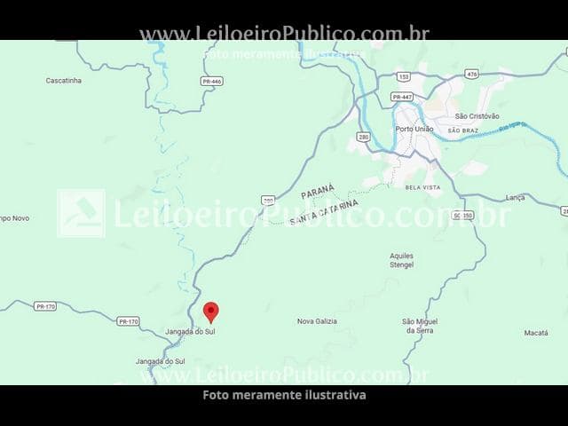 Foto 9 de 9: Terreno em leilão em Porto União - SC — PORTO UNIÃO (SC): TERRENO 93.477,00 m²