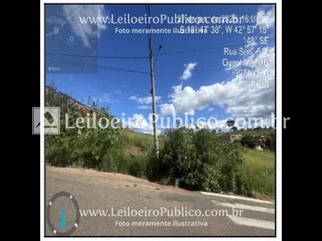 Terreno em leilão em Guanhães - MG, bairro Bela Vista — GUANHÃES (MG):  TERRENO 721M2