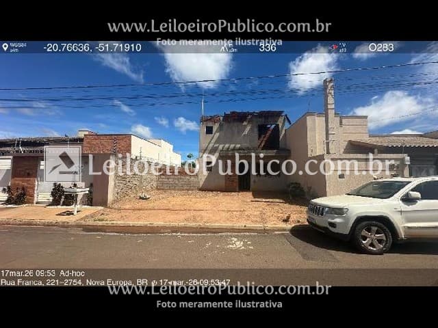 Casa em leilão em Três Lagoas - MS, bairro Nova Europa — TRÊS LAGOAS (MS):  CASA 50,51M2