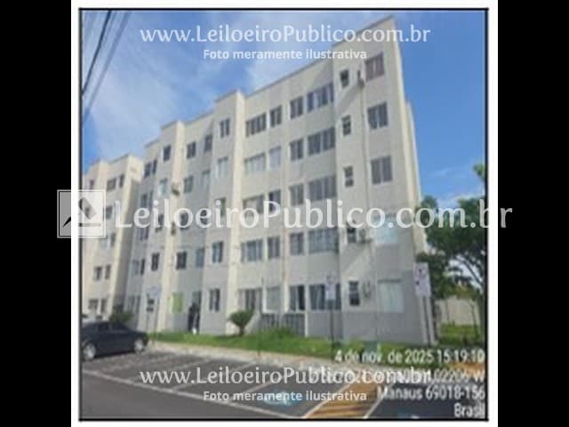 Apartamento em leilão em Manaus - AM, bairro Emp Viva Vida Flores — MANAUS (AM):  APARTAMENTO 57,16M2