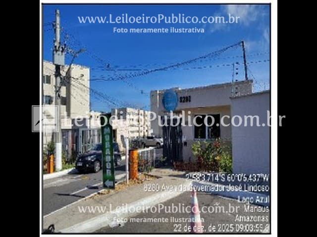 Apartamento em leilão em Manaus - AM, bairro Vila das Flores — MANAUS (AM):  APARTAMENTO 41,37M2