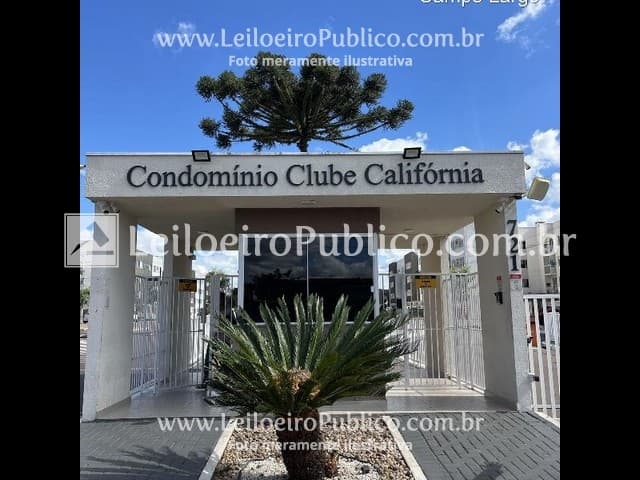 Apartamento em leilão em Campo Largo - PR, bairro Jardim Itaquí — CAMPO LARGO (PR):  APARTAMENTO 46,3M2