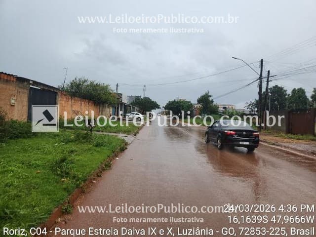 Casa em leilão em Luziânia - GO, bairro Parque Estrela Dalva Ix — LUZIÂNIA (GO):  CASA 66,3M2