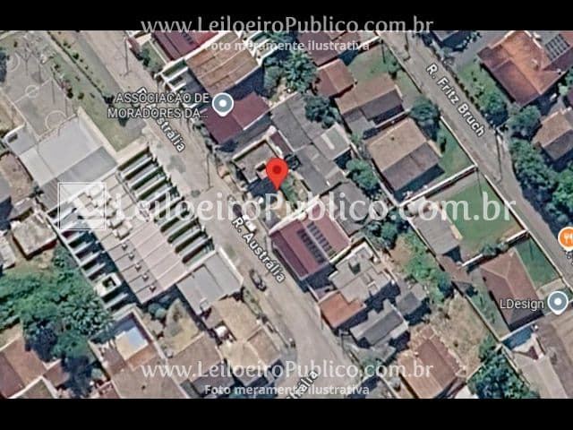 Foto 7 de 9: Casa em leilão em Blumenau - SC, bairro Itoupavazinha — BLUMENAU (SC): TERRENO 360,00 m²