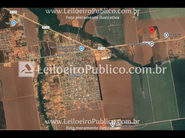 Foto 3 de 4: Area Rural em leilão em Feliz Natal - MT — FELIZ NATAL (MT): TERRENO 4,838 ha