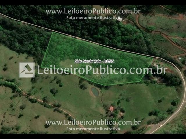 Foto 1 de 95: Area Rural em leilão em Itá - SC — ITÁ (SC): IMÓVEL 30.000,00 m²