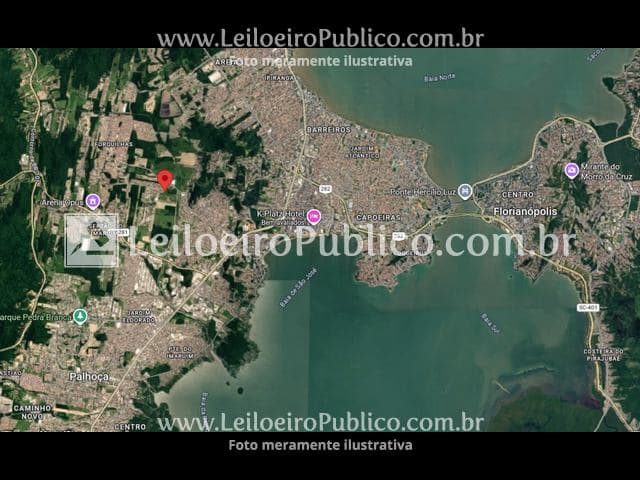 Foto 5 de 5: Terreno em leilão em São José - SC, bairro Sertão do Maruim — SÃO JOSÉ (SC): IMÓVEL 7.270,72 m²