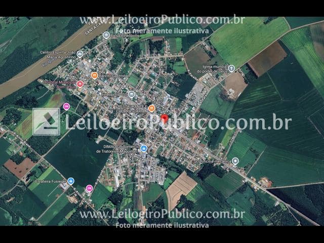 Foto 2 de 3: Terreno em leilão em Irineópolis - SC, bairro Centro — IRINEÓPOLIS (SC): TERRENO URBANO 864,00 m²