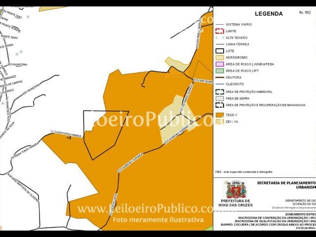 Foto 6 de 12: Area Rural em leilão em Mogi Das Cruzes - SP, bairro Caputera — MOGI DAS CRUZES (SP): TERRENO RURAL 135.272,00 m²