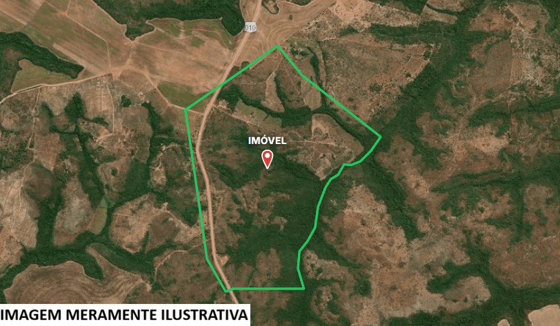 Foto 1 de 2: Area Rural em leilão em Barra Do Ouro - TO — IMÓVEIS RURAIS — LOTE Nº 01