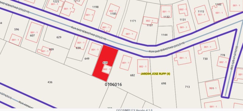 Foto 3 de 3: Casa em leilão em Herval D'oeste - SC, bairro Jardim José Rupp — LOTE 001 [965] CASA DE ALVENARIA LOCALIZADA EM HERVAL D'OESTE/SC