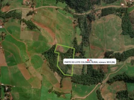 Foto 1 de 3: Area Rural em leilão em São Lourenço Do Oeste - SC — LOTE 002 [19.547] LOTE RURAL DE 41.697,50M² - SÃO LOURENÇO DO OESTE/SC