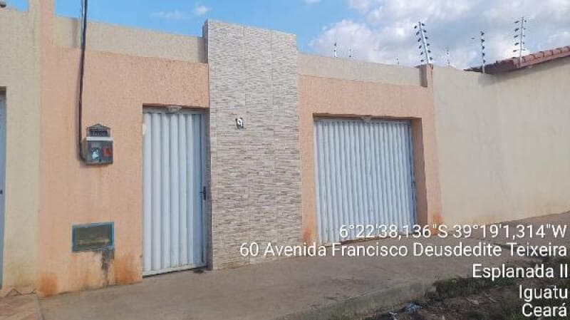Casa em leilão em Iguatu - CE — LOTE 055 [8444422831388] CASA 100,1M² - IGUATU/CE