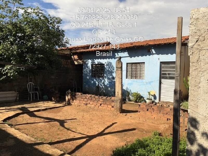 Casa em leilão em Águas Lindas De Goiás - GO — LOTE 067 [8444401600166] CASA 65M² COND. RES. 7LM II - ÁGUAS LINDAS DE GOIÁS/GO