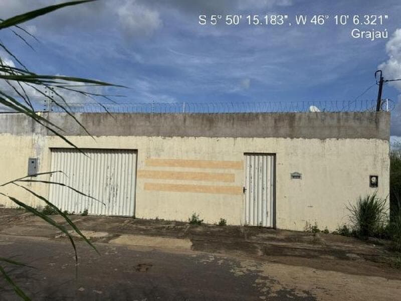 Casa em leilão em Grajaú - MA — LOTE 135 [8444410274390] CASA 54,03 M² - GRAJAÚ/MA