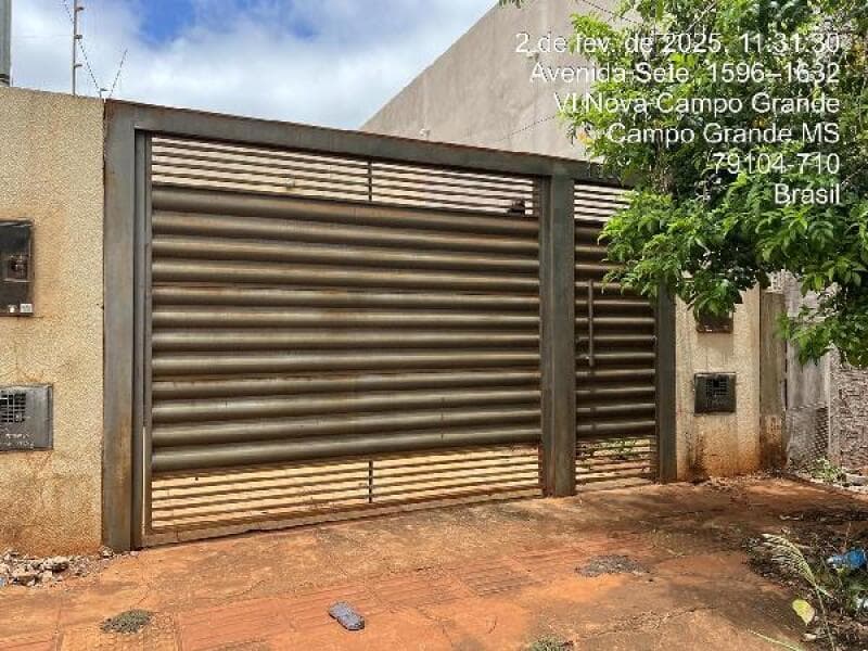 Casa em leilão em Campo Grande - MS — LOTE 175 [1444413771914] CASA 67,43M² COND. RES. RAIZES - CAMPO GRANDE/MS