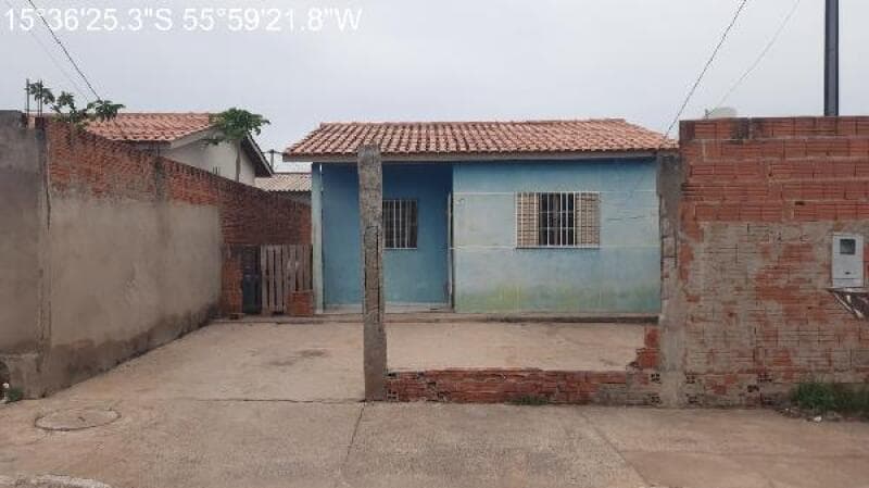 Casa em leilão em Cuiabá - MT — LOTE 182 [8555527417605] CASA 41,39M² - CUIABÁ/MT