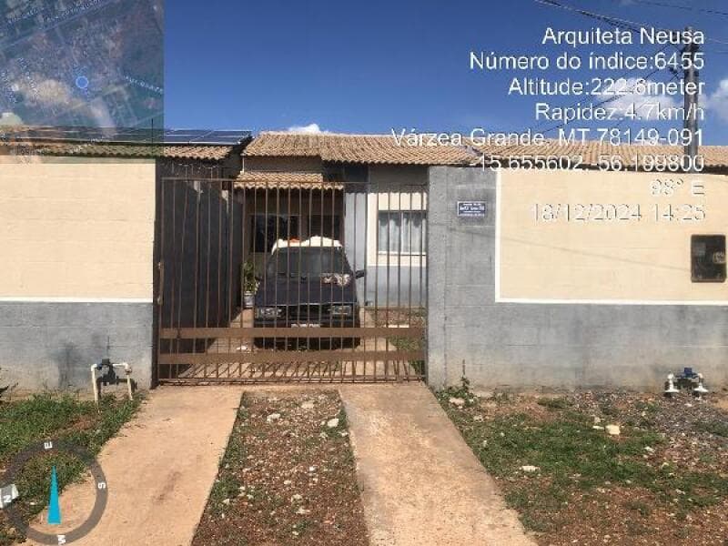 Casa em leilão em Várzea Grande - MT — LOTE 190 [8444426049510] CASA 67,85M² - VÁRZEA GRANDE/MT