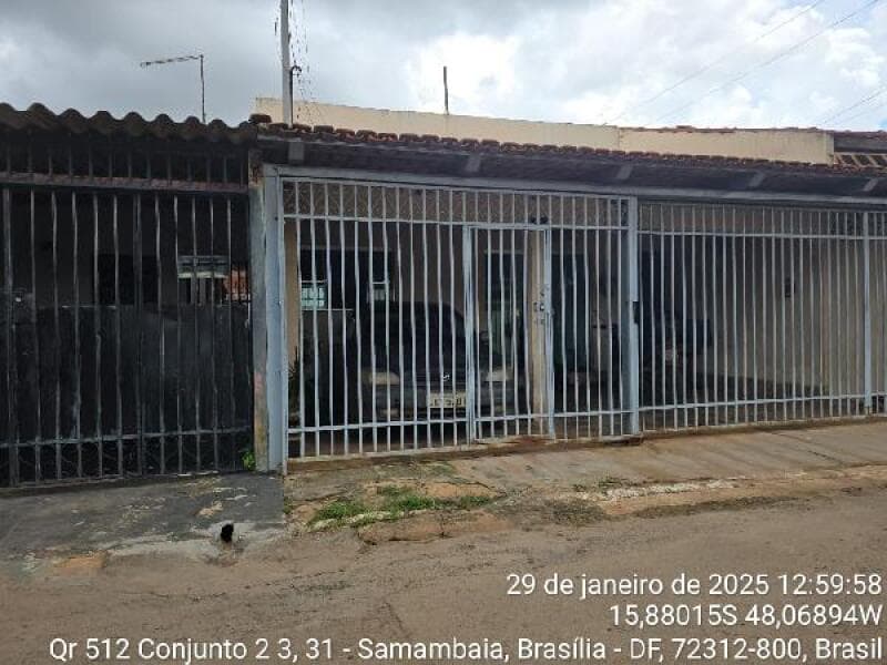 Casa em leilão em Samambaia - DF, bairro Samambaia Sul — LOTE 056 [1444418618502] CASA 93M² - SAMAMBAIA / DF
