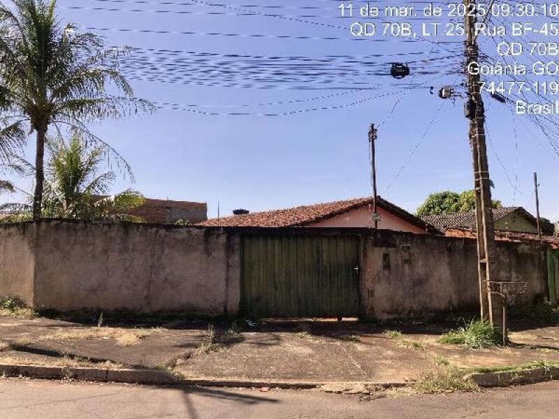 Casa em leilão em Goiânia - GO, bairro Floresta — LOTE 087 [8444411087321] CASA 137M² - GOIANIA / GO