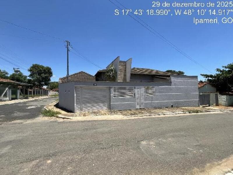 Casa em leilão em Ipameri - GO, bairro Vila Baiochi — LOTE 100 [1444405511348] CASA 129,89M² - IPAMERI / GO