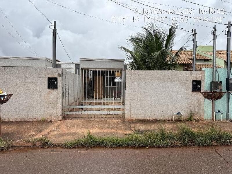 Casa em leilão em Várzea Grande - MT, bairro Parque Paiaguas — LOTE 184 [8444425996736] CASA 69,33M² - VARZEA GRANDE / MT