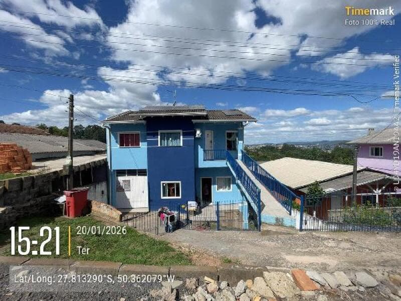 Casa em leilão em Lages - SC, bairro Santa Cândida — LOTE 462 [8444408922185] CASA 70M² - LAGES / SC