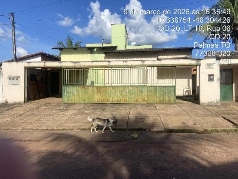 Casa em leilão em Palmas - TO, bairro Centro (taquaralto) — LOTE 586 [8444410548520] CASA 85,52M² - PALMAS / TO