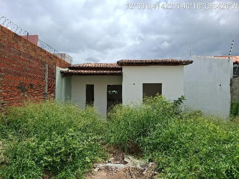 Casa em leilão em Itaberaba - BA, bairro Açude Novo — LOTE 015 [8444425821588] Casa - 62,71 m² - - ITABERABA - BA